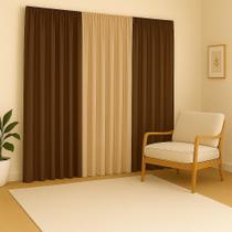 Cortina Versátil 4,00X2,80 Para Decoração Sala Quarto Escritório Igreja Estilo e Elegância