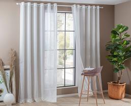 Cortina versátil branco, 2.30x 2.74m. para varão de 2.00mts Cortina versátil branco, 2.30x 2.74m. para varão de 2.00mts