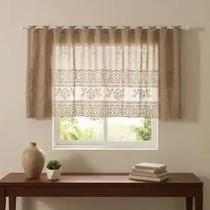 Cortina Vitro Renda Valencia Desert Lisa 2,00Larg X0,80 Alt Cortina Vitro Renda Valencia Desert Lisa 2,00Larg X0,80 Alt