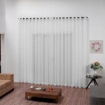 Cortina Voal 3 Metros 3,00 X 2,50 Voil Janela Sala Quarto Escritório Decoração Chá Bebe Evento