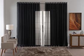 Cortina Voal Liso Delicate Quarto Sala Transparente 300X220