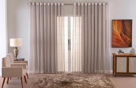 cortina voal liso delicate quarto sala transparente 600x280