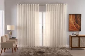 cortina voal xadrez charm sala quarto decoraçao 6,00x2,80