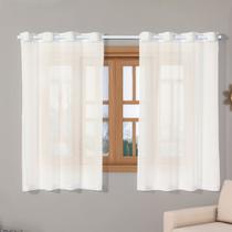 Cortina Voil 2,20m x 1,40m Voal para Sala Quarto Cozinha Decorativa Moderna Janela - Enxoval Vip Cortina Voil 2,20m x 1,40m Voal para Sala Quarto Cozinha Decorativa Moderna Janela - Enxoval Vip