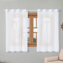 Cortina Voil 2,80m x 1,60m Voal para Sala Quarto Cozinha Decorativa Moderna Janela - Enxoval Vip Cortina Voil 2,80m x 1,60m Voal para Sala Quarto Cozinha Decorativa Moderna Janela - Enxoval Vip