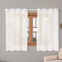Cortina Voil 2,80m x 1,60m Voal para Sala Quarto Cozinha Decorativa Moderna Janela - Enxoval Vip Cortina Voil 2,80m x 1,60m Voal para Sala Quarto Cozinha Decorativa Moderna Janela - Enxoval Vip
