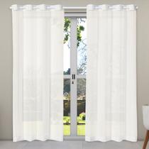 Cortina Voil 2,80m x 2,30m Voal para Sala Quarto Cozinha Decorativa Moderna Janela - Enxoval Vip Cortina Voil 2,80m x 2,30m Voal para Sala Quarto Cozinha Decorativa Moderna Janela - Enxoval Vip