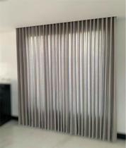 Cortina Voil Gaze Linho Sem Forro 4,00x2,60 Para Varão - Sala/Quarto Cortina Voil Gaze Linho Sem Forro 4,00x2,60 Para Varão - Sala/Quarto