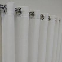 cortina voil linho forro de microfibra quarto sala porta janela P/ varão 5,00mx2,60m