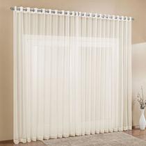 Cortina Voil Para Quarto ou Sala 4,00x2,80 Palha Cortina Voil Para Quarto ou Sala 4,00x2,80 Palha
