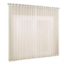 Cortina Voil Para Varão 4,00x2,50 Varias Cores Cortina Voil Para Varão 4,00x2,50 Varias Cores