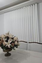 Cortina Wave para Trilho / Varão Suíço 1,75m Larg. X 2,70m Alt. Linho Sintético