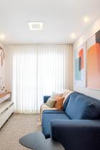 Cortina Wave para Trilho / Varão Suiço 2,50m Larg. X 2,70m Alt. Linho Sintético