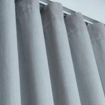 Cortina Wave Trilho Suíço Sob Medida Linho+blecaut 4,00x2,60