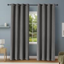 Cortinas Amazon Basics 132x244 cm Blackout, 2 Painéis Cortinas Amazon Basics 132x244 cm Blackout, 2 Painéis