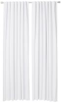 Cortinas Amazon Basics Room Darkening Blackout 132x213cm Whi