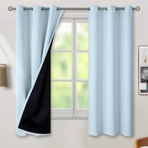 Cortinas BGment Baby Blue 100% Blackout 160x160cm 2 painéis Cortinas BGment Baby Blue 100% Blackout 160x160cm 2 painéis