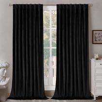 Cortinas BGment Black Velvet Blackout Thermal 152x213 cm Cortinas BGment Black Velvet Blackout Thermal 152x213 cm