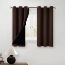 Cortinas BGment Blackout com isolamento térmico 52x72