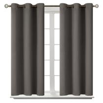 Cortinas BGment Blackout Grey 107x213cm com isolamento térmico Cortinas BGment Blackout Grey 107x213cm com isolamento térmico