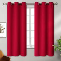 Cortinas BGment Christmas 160x160cm Red Room Darkening Cortinas BGment Christmas 160x160cm Red Room Darkening