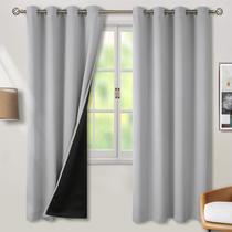 Cortinas Blackout BGment 100% Blackout com forro preto 52x72cm