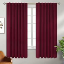 Cortinas Blackout BGment Christmas Thermal 2 painéis 130x160cm Cortinas Blackout BGment Christmas Thermal 2 painéis 130x160cm