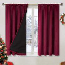 Cortinas Blackout BGment com isolamento térmico 100% Blackout Cortinas Blackout BGment com isolamento térmico 100% Blackout