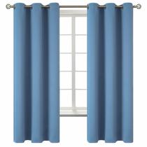 Cortinas Blackout BGment Faded Denim 107x160cm, conjunto de 2 Cortinas Blackout BGment Faded Denim 107x160cm, conjunto de 2