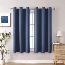 Cortinas Blackout ChrisDowa Grommet para quarto 38x54cm 2 painéis