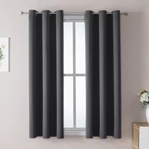 Cortinas Blackout ChrisDowa Grommet Thermal Dark Grey 96x137cm Cortinas Blackout ChrisDowa Grommet Thermal Dark Grey 96x137cm