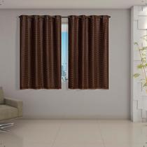 Cortinas Blackout Com Tecido Voil Xadrez Cores 2,00m x 1,40m Veda Luz 100% Cortinas Blackout Com Tecido Voil Xadrez Cores 2,00m x 1,40m Veda Luz 100%