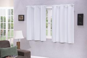 Cortinas Blackout Corta 100% a Luz 2,20 x 1,30 Mts P/ Varao