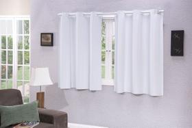 Cortinas Blackout Corta 100% A Luz P/ Sala Ou Quarto 2,20 M