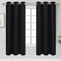 Cortinas Blackout Diraysid com isolamento térmico 42x160cm 2 painéis