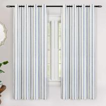 Cortinas Blackout DriftAway Farmhouse Linen Blend 160 x 160 cm