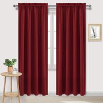Cortinas Blackout DWCN com isolamento térmico de Natal 38x84cm Cortinas Blackout DWCN com isolamento térmico de Natal 38x84cm
