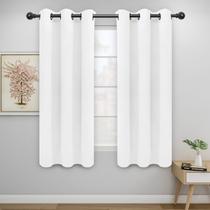 Cortinas Blackout Easy-Going com isolamento térmico, 2 painéis, brancas Cortinas Blackout Easy-Going com isolamento térmico, 2 painéis, brancas