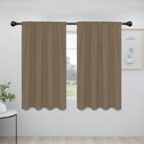 Cortinas Blackout Easy-Going Rod Pocket 42x54cm Camel 2 painéis