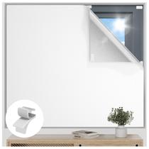 Cortinas Blackout Esteh 120x57cm para quarto brancas Cortinas Blackout Esteh 120x57cm para quarto brancas