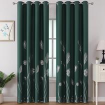 Cortinas Blackout Estelar Textiler 132x213 cm Silver Palm