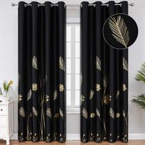 Cortinas Blackout Estelar Textiler Black 213x213cm 2 painéis Cortinas Blackout Estelar Textiler Black 213x213cm 2 painéis