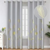 Cortinas Blackout Estelar Textiler Cinza Claro - 214cm (2 Painéis) Cortinas Blackout Estelar Textiler Cinza Claro - 214cm (2 Painéis)