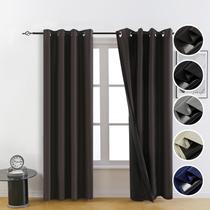 Cortinas Blackout FEBSIXTH 100% Blackout 213x137cm Chocolate Cortinas Blackout FEBSIXTH 100% Blackout 213x137cm Chocolate
