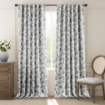 Cortinas blackout florales Jinchan 240x260 cm para dormitorio Cortinas blackout florales Jinchan 240x260 cm para dormitorio