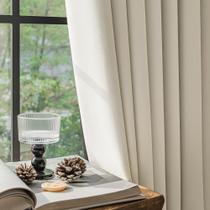 Cortinas Blackout FMFUNCTEX 100% Blackout 214x213cm Bege