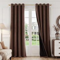 Cortinas Blackout FMFUNCTEX 100% Blackout Coffee 229x229cm