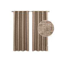 Cortinas Blackout genéricas, 2 peças, 140x230cm, marrom claro