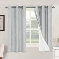 Cortinas Blackout H.VERSAILTEX com isolamento térmico 107x160cm