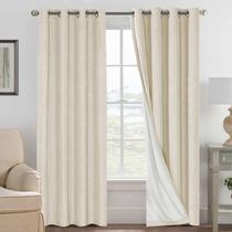 Cortinas Blackout H.VERSAILTEX com isolamento térmico 132x213cm 2 painéis Cortinas Blackout H.VERSAILTEX com isolamento térmico 132x213cm 2 painéis
